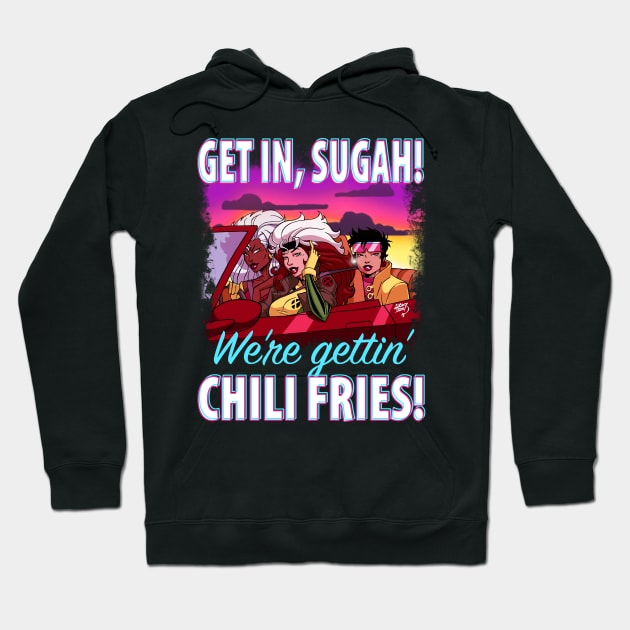 Get In, Sugah! Hoodie by artoflucas